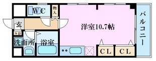 古江駅 徒歩8分 6階の物件間取画像